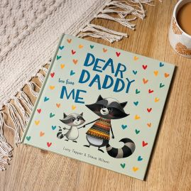 Dear Daddy Love From Me, child giving the book to her father