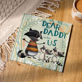 Dear Daddy Love From Us a gift book for children to give their father by FROM YOU TO ME