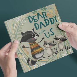 Dear Daddy Love From Us a gift book for children to give their father by FROM YOU TO ME