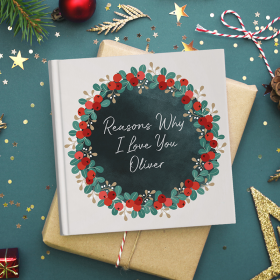 Personalised Christmas Gift Book For Friends & Relatives by FROM YOU TO ME